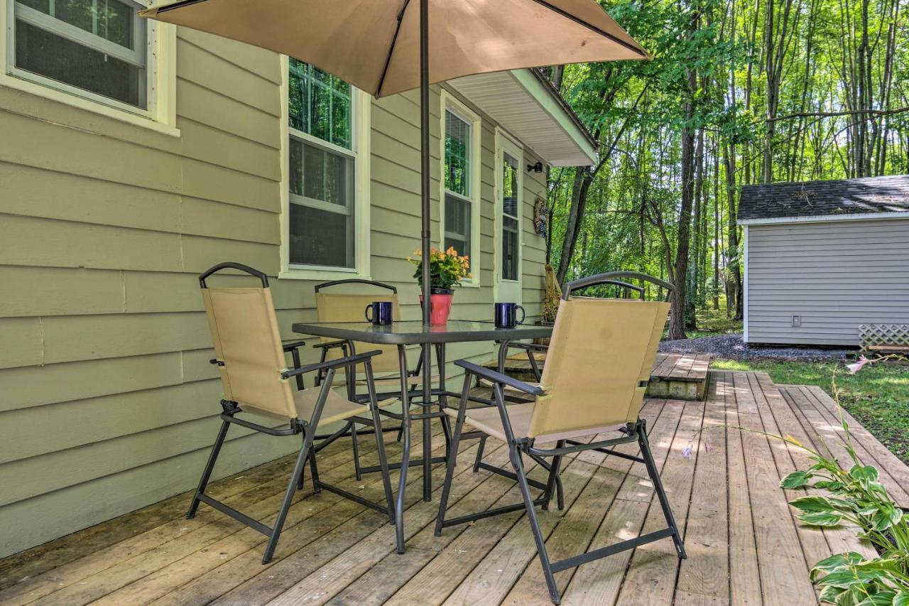 Peaceful Finger Lakes Apartment With Patio! Ovid Kültér fotó